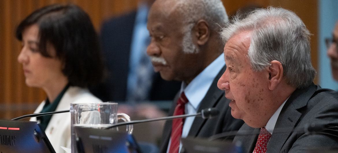 “Against this turbulent background, we cannot let our financing for development ambitions get swept away.” Antonio Guterres FN:s generalsekreterare 